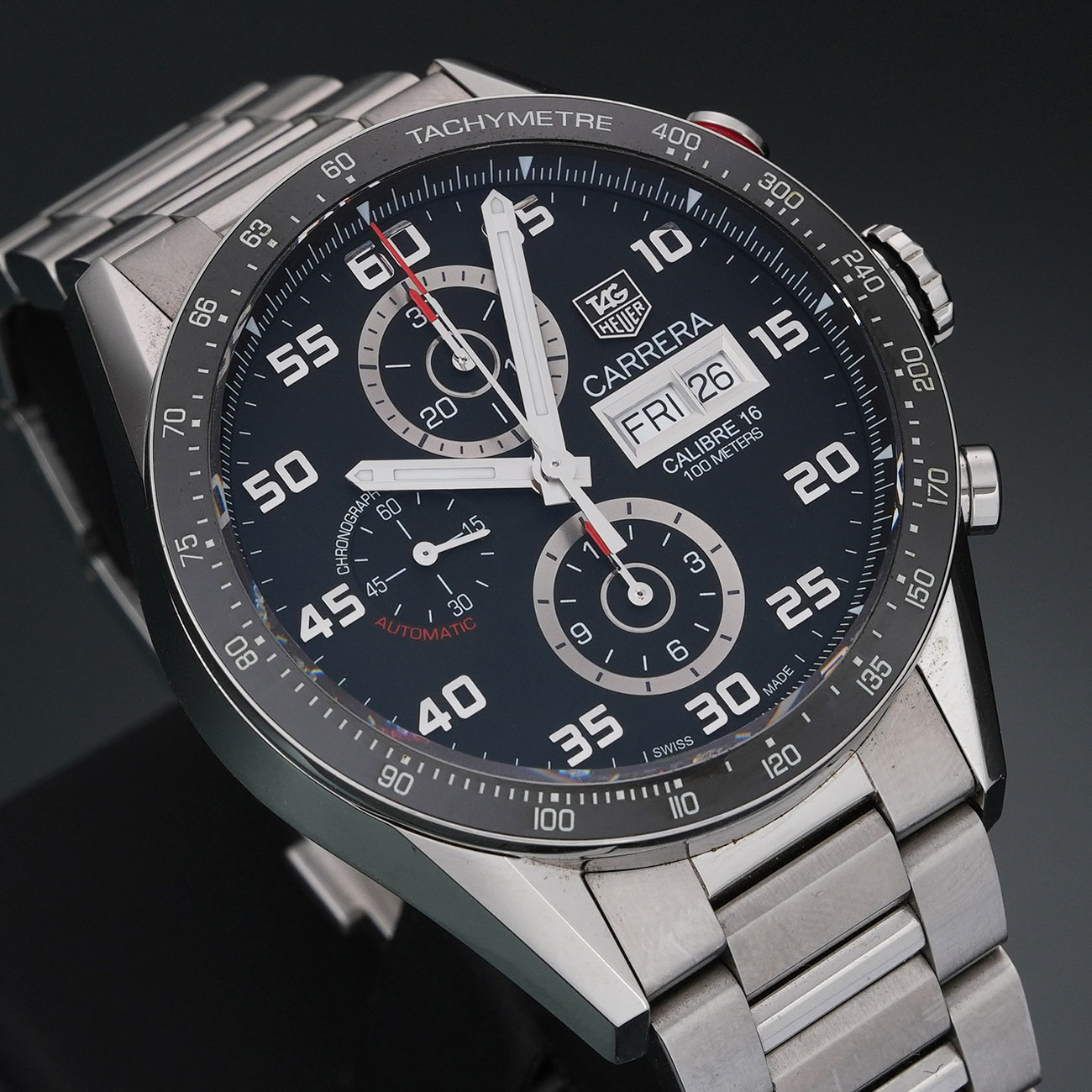 TAG HEUER(USED)태그호이어 까레라 데이데이트 CV2A1R